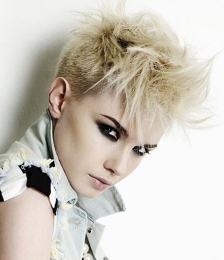 womens short hair styles punk