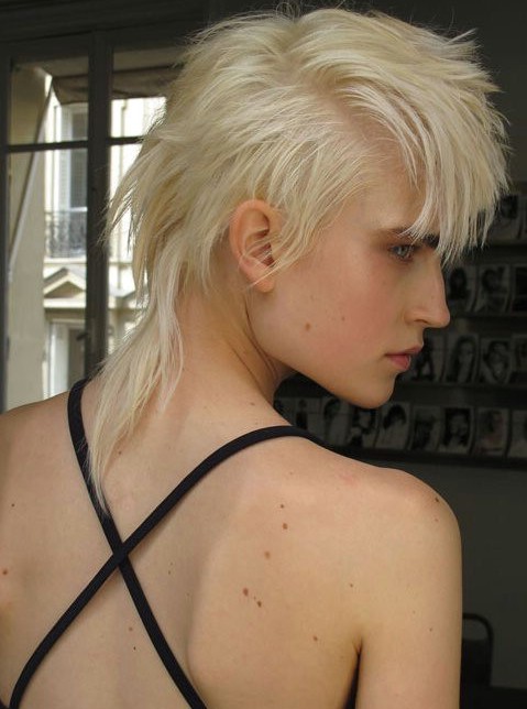 Funky Short Blonde Punk Hairstyles