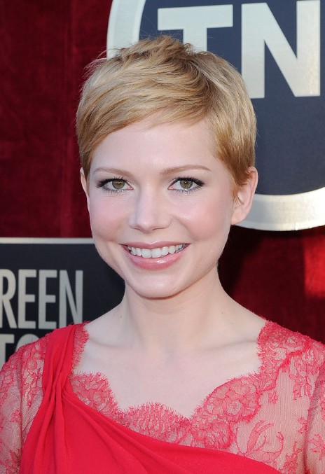 Best Short Haircut for Fine Hair - Michelle Williams Short Hairstyles