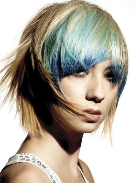 Short Straight Punk Hairstyles for Female