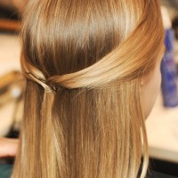 Cute Hairstyle for Girls - Super Sleek Ponytail and Updo for Summer
