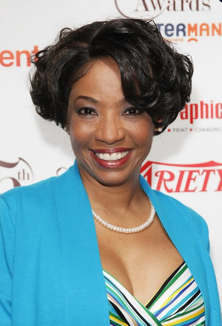 Short Black Curly Bob Hairstyle for African American â€" Adriane Lenox ...