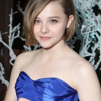 Cute Short Bob Haircut with Bangs - Bob Hairstyles for Prom - Chloe Grace Moretz Hairstyles