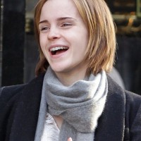 Sweet Short Haircut for Girls - Emma Watson Short Bob Hairstyles