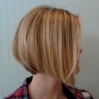 Side View of Graduated Bob Cut - Cool!