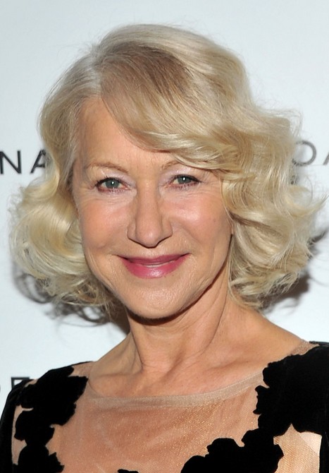 60.jpg Bob Chic Women for shoes Helen Over Mirren 60 Curly  Hairstyle for women over