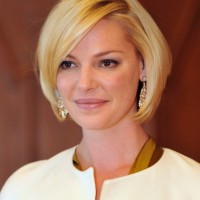 Chic Layered Bob Hairstyle with Side Swept Bangs - Popular Hairstyles 2014