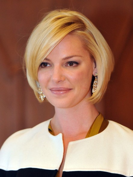 ... Bob Hairstyle with Side Swept Bangs – Popular Hairstyles 2014 /Getty