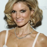 Side Part Bob Hairstyle for Medium Length Hair - Hairstyles 2014 - Marisa Miller Hairstyles