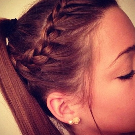 2014 French Braided Hairstyles for Girls