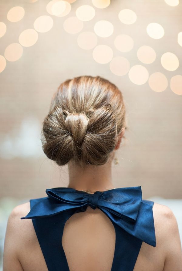 Bow Bun Hairstyle