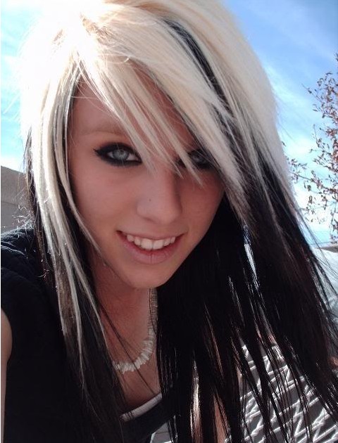 Blonde Hair With Black In It 121