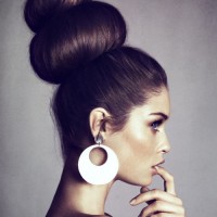 Donut Bun Hairstyle