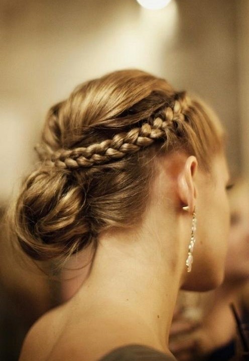 Formal Braided Updo Hairstyles