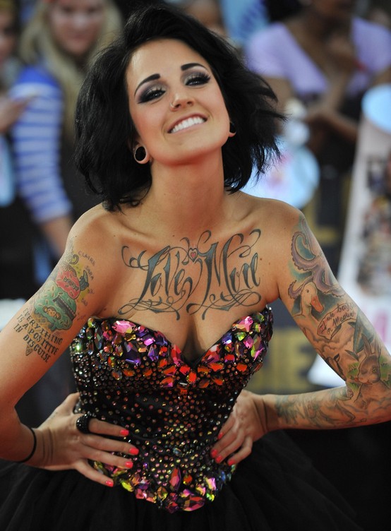 Phoebe Dykstra's Tattoos, Sleeve Tattoo