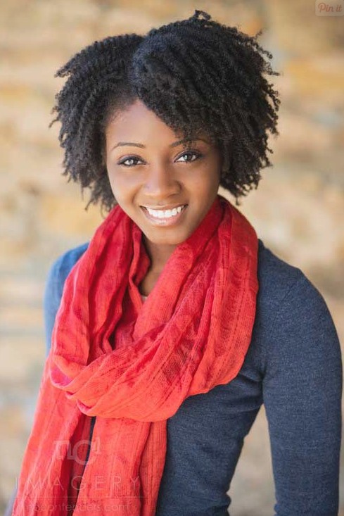 Short natural curly hairstyles for black women