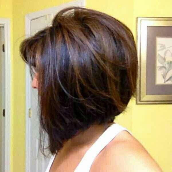 Stacked A-line Bob Haircut with Layers