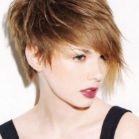 Brown Short Shag Hairstyles