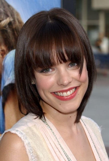 Short Hairstyle With Bangs