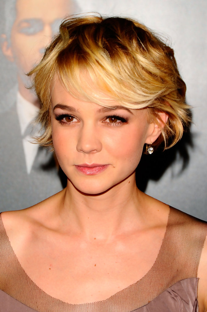 Carey Mulligan Short Hairstyle- Shaggy Hairstyle for Women - Pretty ...