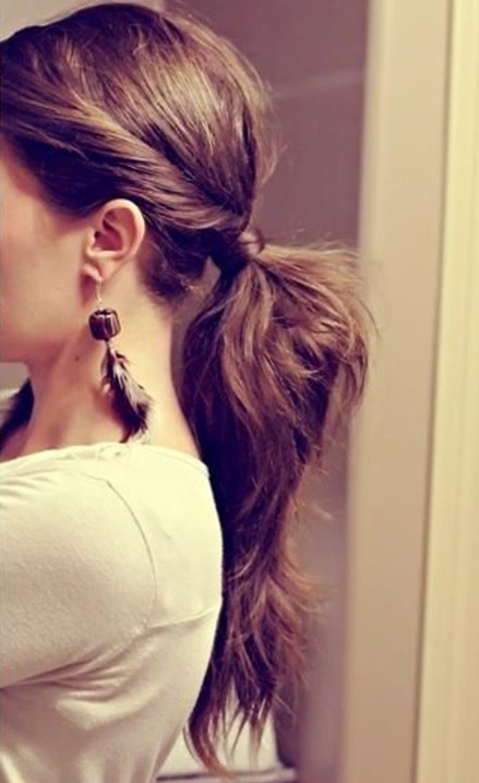 2014 Twisted Loose Ponytail for Girls