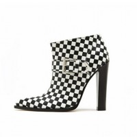 Botties for Fall 2013 By Aluzarra in the Pattern of Black and White Squares