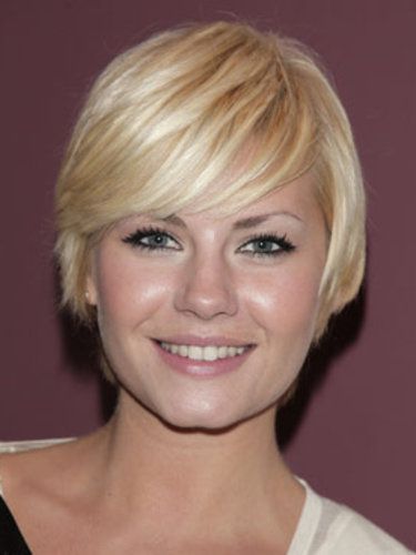 Casual Chopped Short Blond Hairstyle