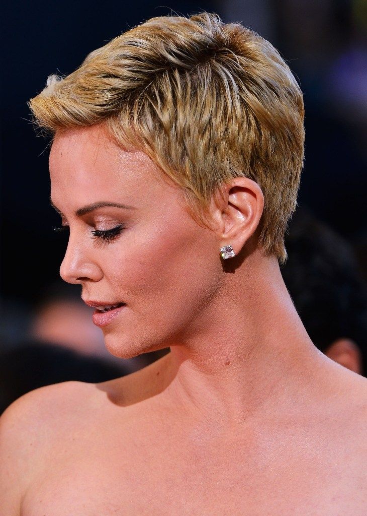 Cool Short Blond Closely Cut Hairstyle