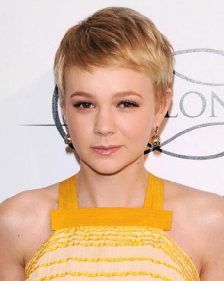 Cute Blonde Pixie Cut