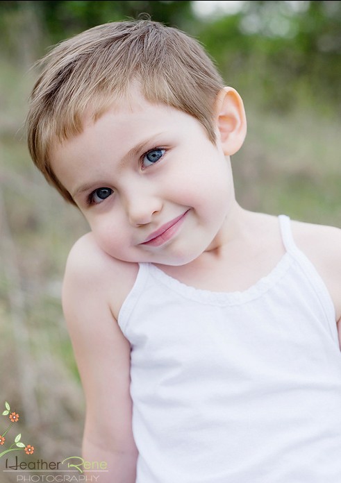 Cute Short Pixie Cut for Baby