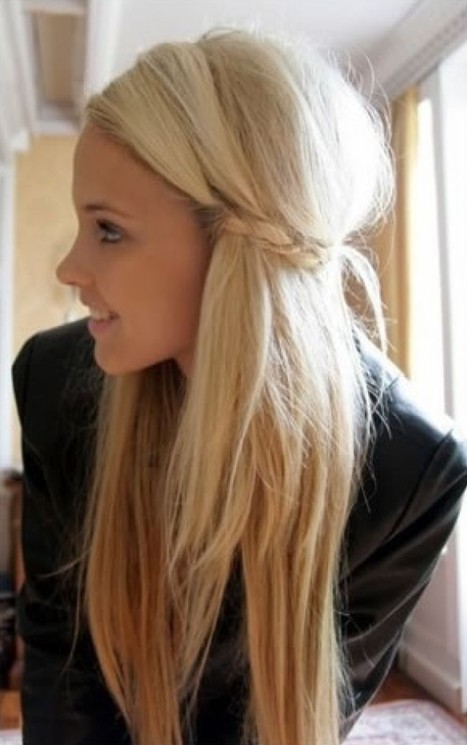 Cute Simple Easy Hairstyle for Girls