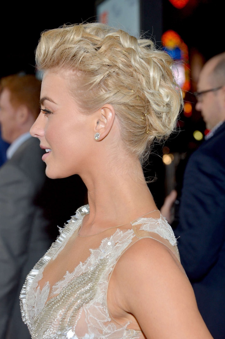 Julianne Hough Hairstyle - Updo