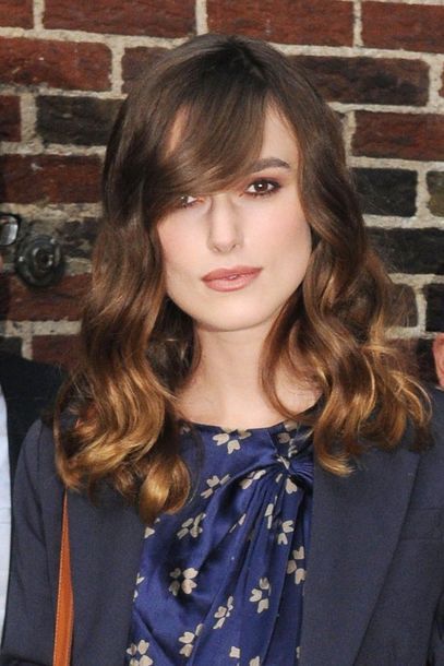 Keira Knightley Hair - Long Wavy Ombre Hairstyle
