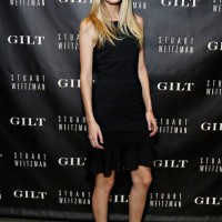 Linda Vojtova: Little Black Dress Featuring a Flirty Hem