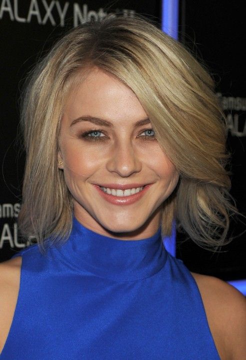 Blond Mid-length Shaggy Hairstyle