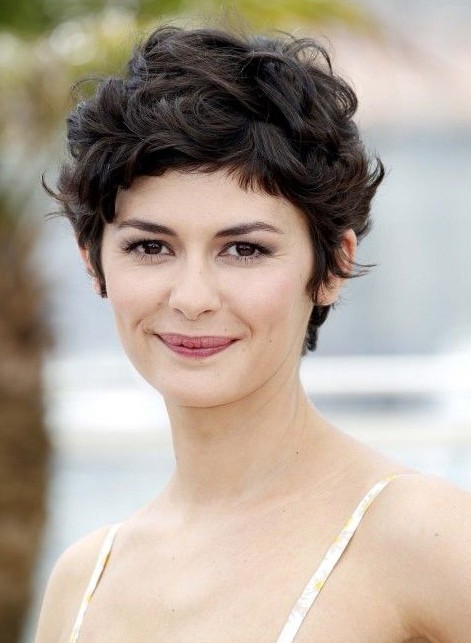 Pixie Cut for 2014: Cute Layered Short Pixie Cut for Thick Hair