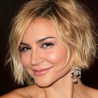 Samaire Armstrong Cute Short Shaggy Hairstyle 2014