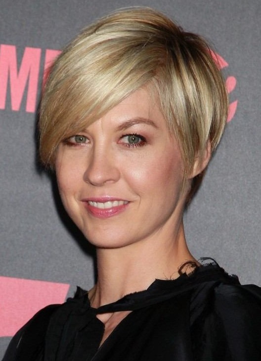 Short Hairstyle with Bangs for Thin Hair