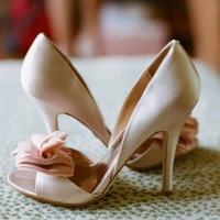 Wedding Bow-adorned Pumps
