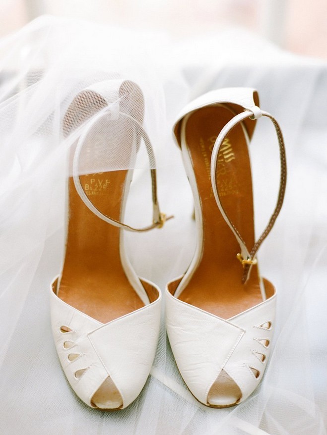 Wedding Open Toe Pumps With Ankle Straps