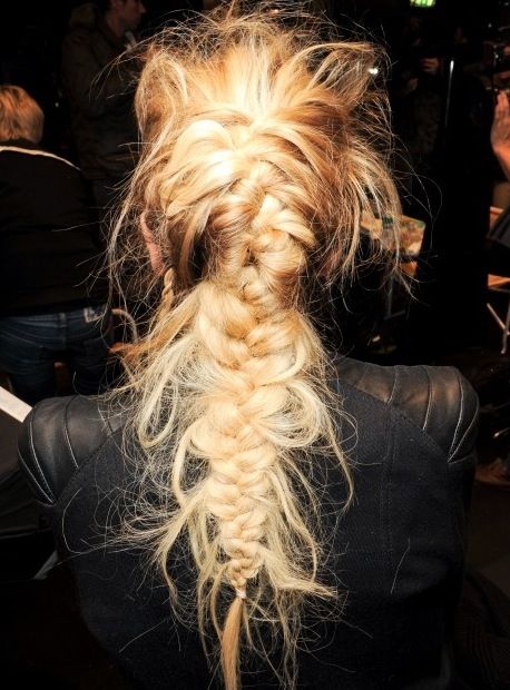 Weekend Hairstyle - The Messy Braided Hair