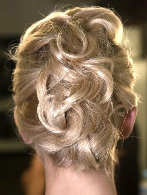 Weekend Hairstyle - The Piled and Pinned Up-do