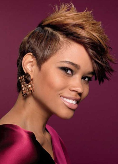 short haircuts for black women