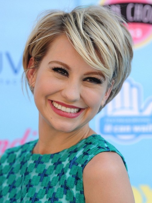 2014 Chelsea Kane's Short Hairstyles: Layered Pixie Hair Cut