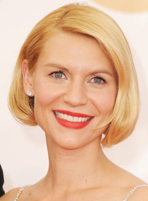 2014 Claire Danes' Short Hairstyles: Straight Bob