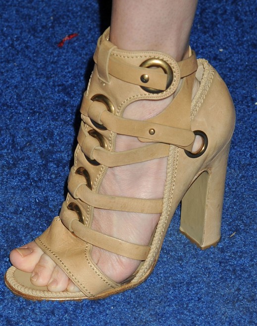 Amanda Hearst's Gladiator Heels
