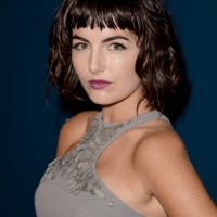 Camilla Belle Hairstyles with Bangs