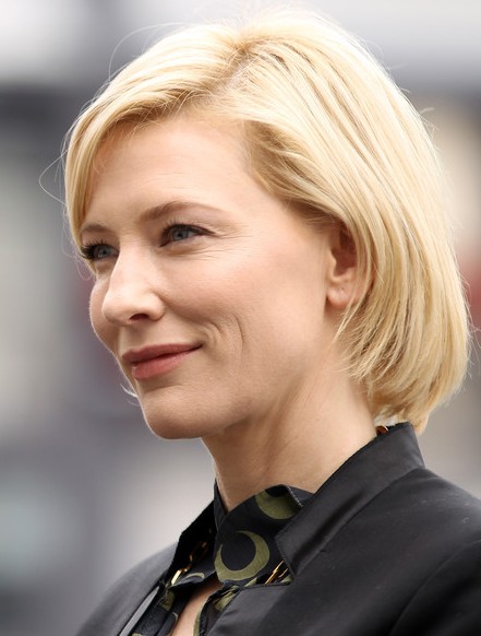 Cate Blanchett Short Hairstyle for Women Over 40