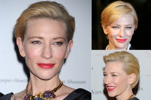 Cate Blanchett's short hairstyles