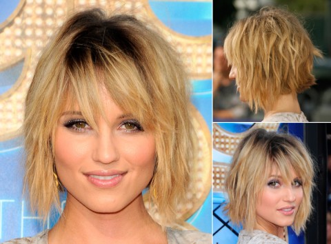 Dianna-Agron's short hairstyles